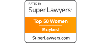 Rated By Super Lawyers | Top 50 Women | Maryland | SuperLawyers.com